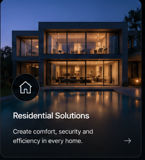 Residential solutions card
