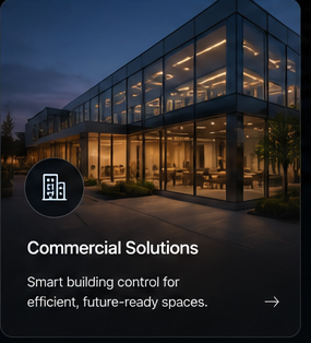 Commercial solutions card